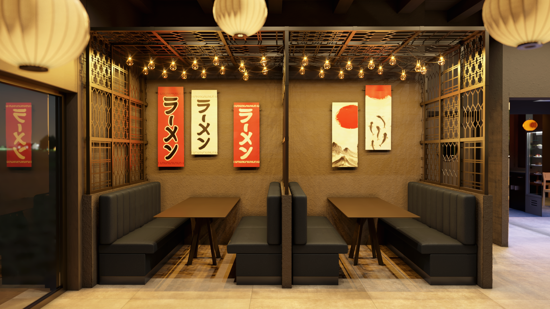 Rendering Ristorante Giapponese