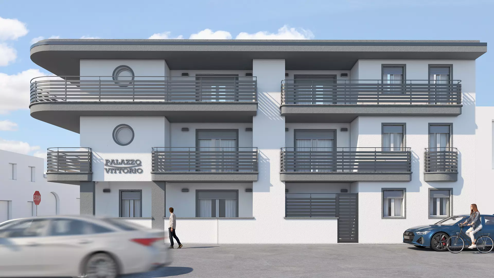 Rendering Edilteckno srl - Nuova costruzione